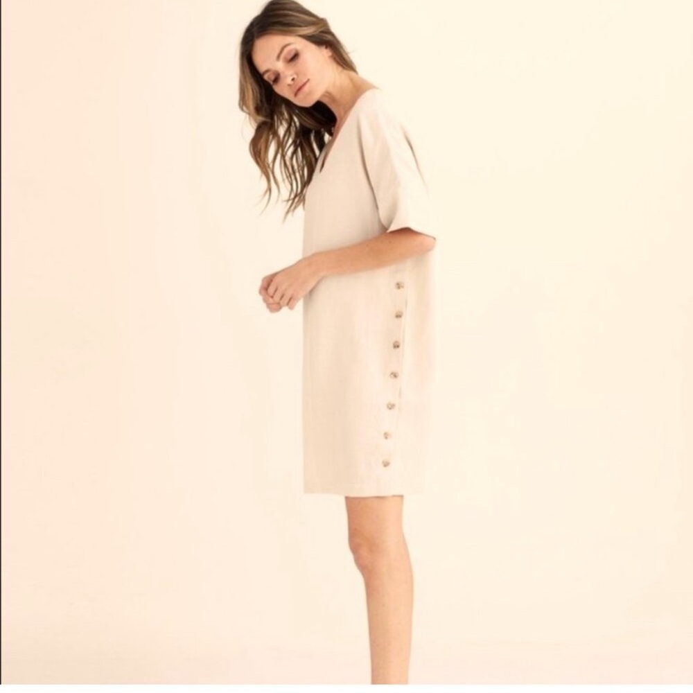 Vetta The Relaxed Tunic XS Sand Oversized